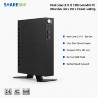 Sharerdp Factory Pasokan Grosir Intel Core I3 I5 I7 Generasi ke-13 1315U 1335U 1365U 13620H Komputer Desktop PC Mini PC