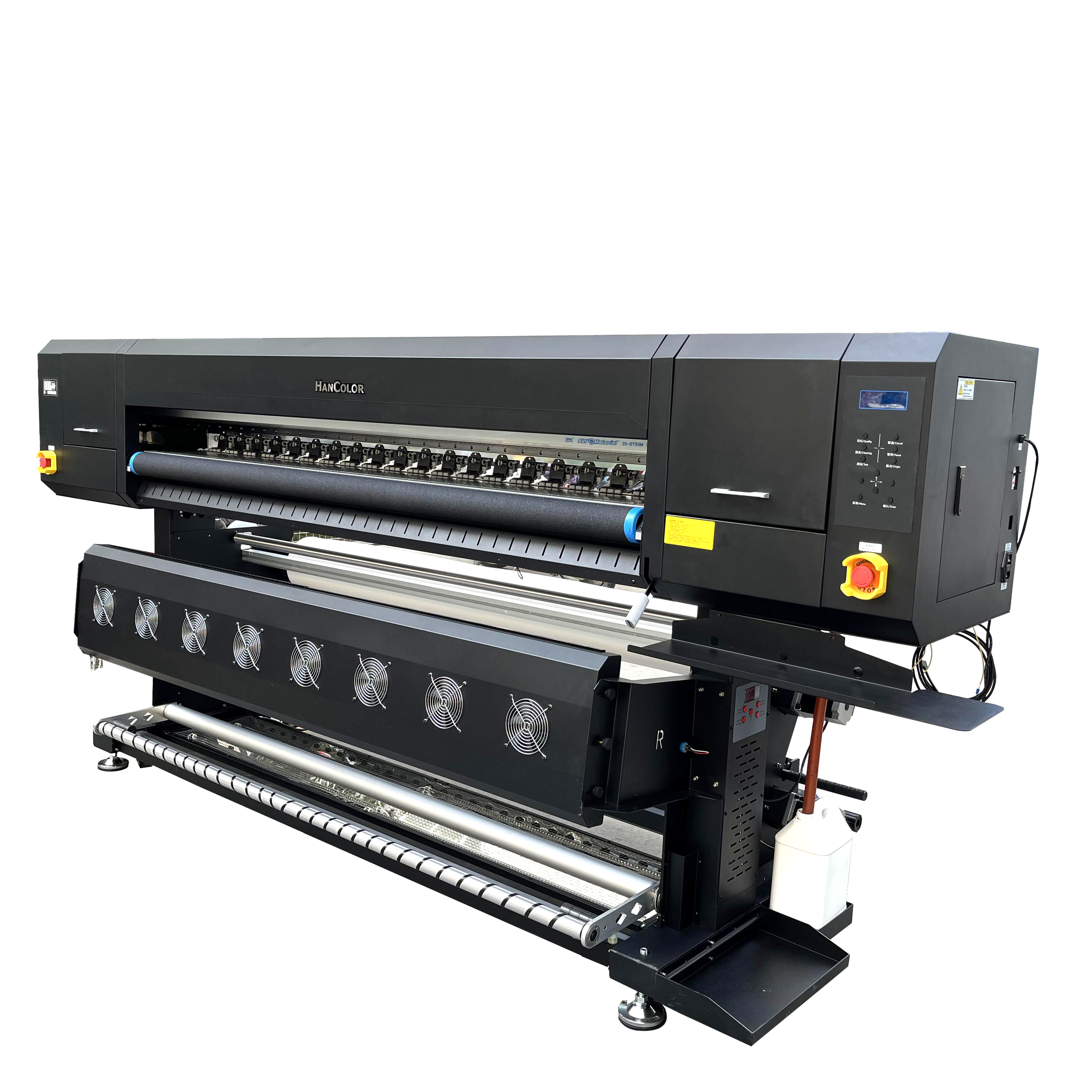 Sublimation Printer HC-1908 - High-speed 1.9m dye sublimation printer with 6-8 printheads for textile production