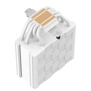 Radiateur CPU DeepCool AG400 V5 WH ARGB 4 caloducs pour processeurs Intel et AMD, refroidisseur d'air avec ventilateur 12 cm et éclairage ARGB, vente flash Intel L - Product Image 3