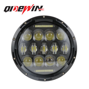 7-Inch Led Headlights Full Round <b>Projector</b> Lens High Low Beam Integrated Off Road <b>Lighting</b> - Product Image 5