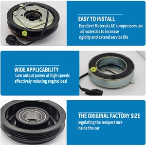 Polea de Embrague Magnético Electromagnético para Compresor de Aire Acondicionado Automotriz para Sistema de Aire Acondicionado SUBARU 12V 4pk - Product Image 6