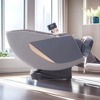 Sillón de Masaje Riway Eléctrico 4D Shiatsu con Sistema de Escaneo Corporal 5D con IA, Gravedad Cero 3D y Masaje Corporal Completo