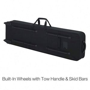 BSCI Factory China OEM Portable Padded Instrument Gig Rolling Wheel case Music <b>Keyboard</b> Bag for <b>61</b> 76 88 <b>Keys</b> Piano - Product Image 5
