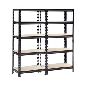 Ventes directes d'usine Étagères à 5 trous de gourde en acier robustes Étagères empilables pour garage souterrain Étagères industrielles Conception sans boulon - Product Image 1