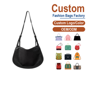Bolso Bandolera de Gran Capacidad Personalizado de Fábrica, Bolso de Mano de Cuero Premium para Mujer con Correa Ajustable - Product Image 1