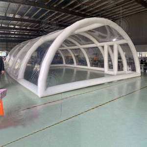 Couverture gonflable transparente <span class=keywords><strong>de</strong></span> dôme <span class=keywords><strong>de</strong></span> piscine tente à bulles <span class=keywords><strong>de</strong></span> <span class=keywords><strong>spa</strong></span> <span class=keywords><strong>de</strong></span> natation à usage domestique et résidentiel <span class=keywords><strong>pour</strong></span> piscines hors sol - Product Image 2