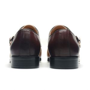 Chaussures de bureau pour hommes de grande taille de haute qualité à bout pointu, nouvelles chaussures habillées en cuir véritable pour hommes - Product Image 3