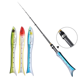 <strong>Pen</strong> <strong>Fishing</strong> <strong>Rod</strong> Carbon <strong>Fish</strong>-shaped <strong>Pocket</strong> 1.6M <strong>Mini</strong> Telescopic Pole Shape Shape Folded <strong>Fishing</strong> <strong>Rod</strong> Ice <strong>Fishing</strong> <strong>Rods</strong> - Product Image 6