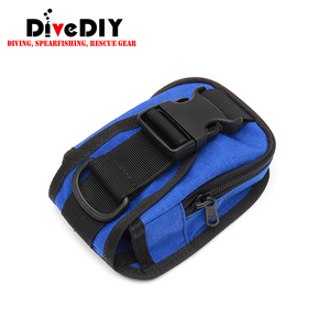 Bolsa de peso para buceo de descarga rápida de <span class=keywords><strong>5</strong></span> libras para pesca submarina y apnea, bolsillo de peso desmontable para BCD con anillo en D y correa ajustable - Product Image 3
