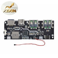 Batterie externe 22,5 W avec 5 ports, module d'alimentation mobile à charge rapide bidirectionnelle, carte de circuit imprimé, kit de carte mère DIY, QC4 PD3.0