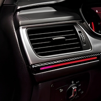 Éclairage d'ambiance automobile ZX 64 couleurs pour Audi A6 C7 S6 RS6 2012-2018, mise à niveau de l'éclairage de selle LED 12V Symphony