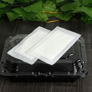 Almohadilla Absorbente de Humedad Desechable de Grado Alimenticio y Ecológica para Carne, Pescado, Aves y Mariscos, para Bandejas de Empaque, 40 ml/unidad de Absorbencia - Product Image 1