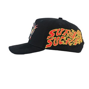 Casquette en coton personnalisée avec broderie et impression sérigraphique à 5 panneaux TCAP Chine - Product Image 4