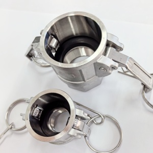 Wakamatsu 1/4 ' - 4' Chất Lượng Cao <span class=keywords><strong>Dp</strong></span> 3/4 'D <span class=keywords><strong>Camlock</strong></span> Khớp Nối Thép Không Gỉ 304/316L Nam End Threaded Nhanh Chóng Tham Gia Adapter - Product Image 2