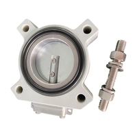 Vanne papillon en aluminium pour transformateur immergé dans l'huile, DN80 DN100 DIN42560, protection contre la corrosion C5