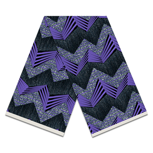 Vente en gros 100% coton Tissu africain imprimé à la cire dorée Tissu africain à la cire d'or véritable Tissu Textile Design Ghana <span class=keywords><strong>Pagne</strong></span> - Product Image 5