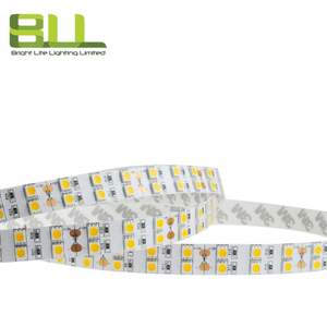 Bande LED double rangée SMD 5050 120leds/m 3000K couleur unique blanc chaud flexible pour l'éclairage de la décoration de Noël - Product Image 6