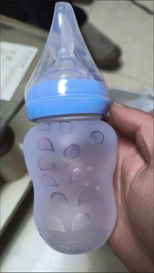 Biberón de Arroz de PP para Recién Nacidos <span class=keywords><strong>con</strong></span> Boquilla de Silicona de Cuello Ancho, Artículos Esenciales para Bebés - Product Image 5