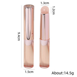 Outil portable multifonctionnel pour nail art : pinceau en silicone pour dégradé et estompage, conception plate pour acrylique, tampon de couverture pour poudre de gaufrage et estampage - Product Image 6