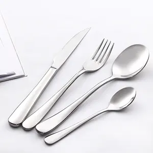 Modern Grand hotel metal flatware manufacturer sterling silver cutlery sets wholesale cutlery suppliers