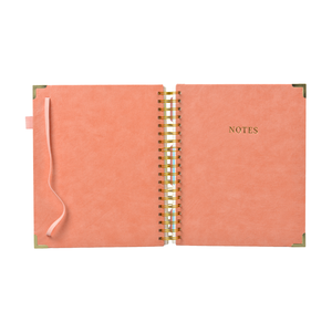 Quaderno a Spirale OEM per Studenti delle Scuole <span class=keywords><strong>Medie</strong></span>, Copertina Rigida con Righe, Spirale Metallica, Produttore di Quaderni a Spirale per Studenti Universitari - Product Image 2