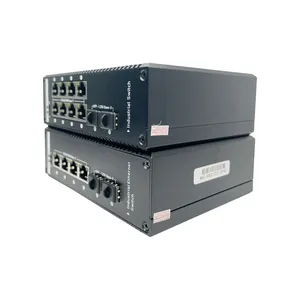 OEM/ODM rede industrial interruptor 4 8 16 24 porta RJ45 10/100/1000 SFP porta POE opcional