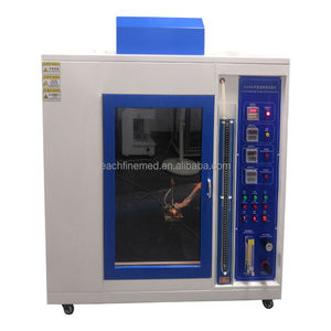 Lab Vertical Horizontal Retardant Flammability TestsPlastic Materials Combustion <strong>Tester</strong> Flame Resistant <strong>Burning</strong> <strong>Testing</strong> Machine - Product Image 4
