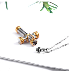 Stainless Steel Cross Cremation Pendant <b>Necklace</b> | Memorial Keepsake <b>Ashes</b> Pendant | Personalized <b>Urn</b> <b>Necklace</b> <b>for</b> <b>Ashes</b> - Product Image 5