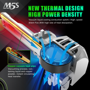 TOBYS-faro delantero para coche, luz Led láser superbrillante, M5S, 8800lm, H4, 45w, Ip68, Csp, 7 pulgadas, 70w - Product Image 4