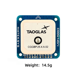 Boussole GNSS MATEKSYS M9N-5883 Capteur QMC5883L 4-9V pour drone professionnel, pièces de positionnement pour relevés aériens - Product Image 3