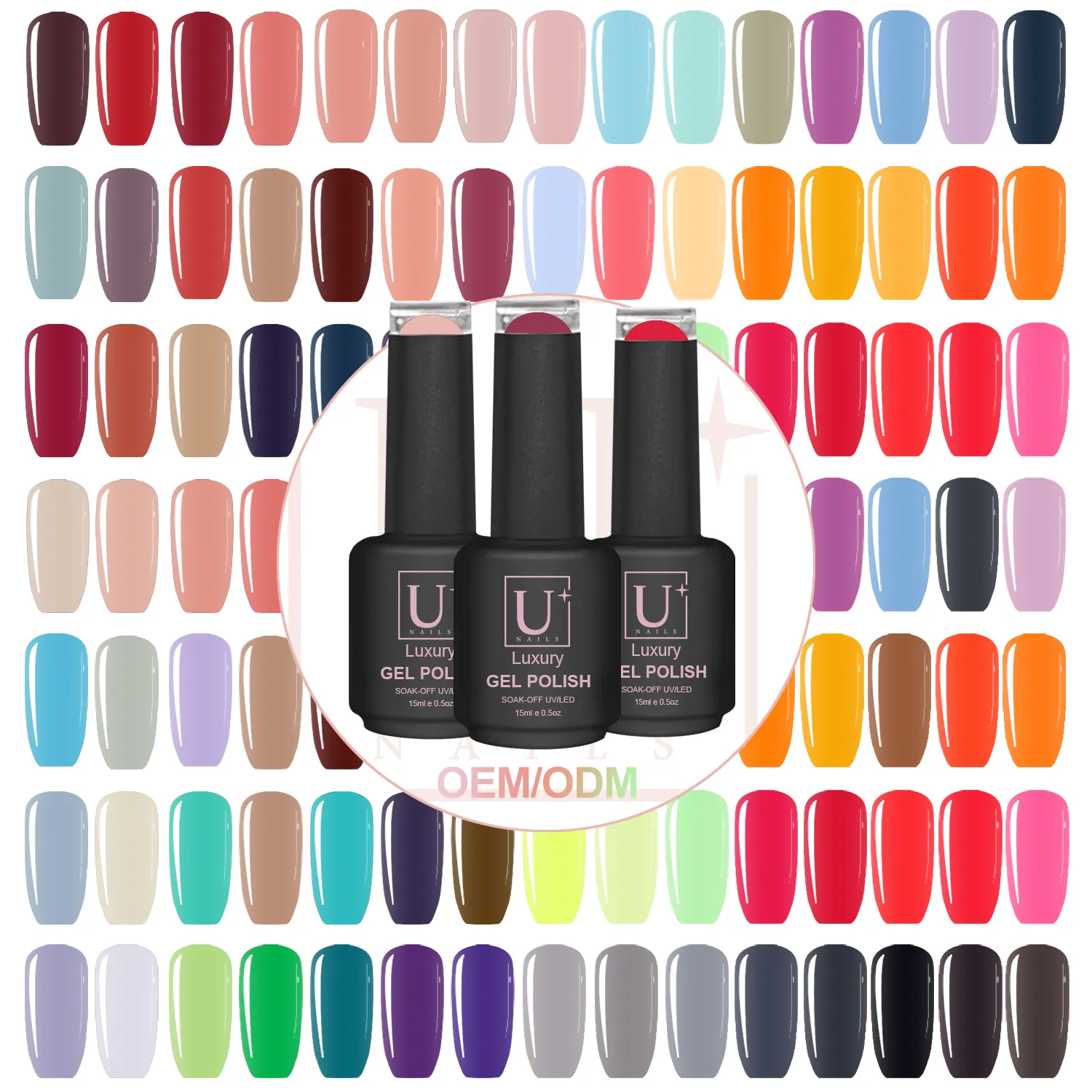 YouGel Hot Selling Nail Polish Mais de 3000 Cores OEM/ODM Log Amostra Grátis Durando Boa Cobertura Sem Chipping