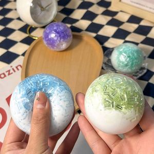 Colorful Hand-Made Ball Squeeze <b>Squishy</b> Fun Anti-Stress Toy for Kids and Boys Anxiety Relief and Stress Release Cream Ice Bar - Product Image 1