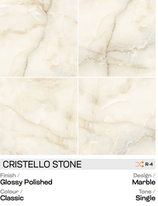 Carreaux de mur en pierre Cristello Design moderne unique, brillant, poli, ton unique pour villas disponibles à la vente - Product Image 3