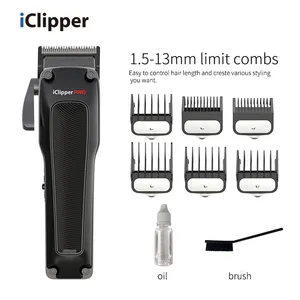 IClipper-K77 Detachable Blade Professional Brushless Motor Hair Clipper With DLC Blade