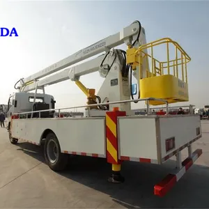 中国重汽HOWO 4x2 16米18米斗车高空作业平台