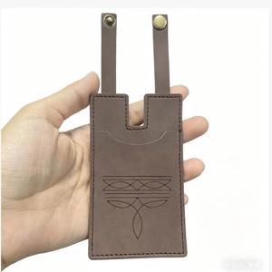 Portefeuille vintage en forme de <span class=keywords><strong>botte</strong></span> de cowboy western, pochette fine pour cartes en cuir PU, sac à main tendance en forme de <span class=keywords><strong>botte</strong></span> avec sangle à bouton-pression - Product Image 5