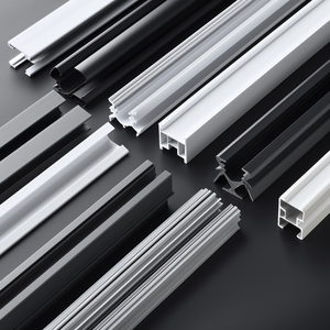 Profils en PVC rigide personnalisables <span class=keywords><strong>pour</strong></span> la décoration architecturale intérieure et extérieure, pièces de profilés en PVC - Product Image 3