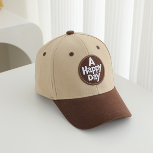 Two Tone Structured 6 Panel Baseball Cap Casual Fashion Low MOQ Factory Price Wholesale - Product Image 1