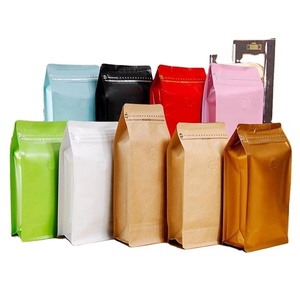 ถุงซิปล็อคแบบแบนด้านล่าง ลายดำ ผลิตจากพลาสติกรีไซเคิลและกระดาษคราฟท์ ใช้ซ้ำได้ เหมาะสำหรับใส่ขนม - Product Image 2