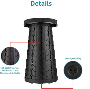 Trọng Lượng Nhẹ Xách Tay Lắp Ráp Có Thể Thu Vào Nhựa Ngoài Trời Cắm Trại Câu Cá Dã Ngoại Đi Bộ Đường Dài Có Thể Gập Lại Kính Thiên Văn Phân - Product Image 3