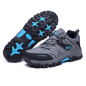 Zapatos de senderismo resistentes al desgaste para hombre, zapatillas deportivas de estilo clásico con cordones para correr al aire libre, senderismo y caza, novedad - Product Image 6