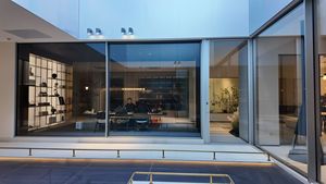 <span class=keywords><strong>Porte</strong></span> Coulissante en Aluminium à Double Vitrage, Grande <span class=keywords><strong>Porte</strong></span> Coulissante Électrique Extérieure en Verre, Mince, Résistante aux Chocs Cycloniques, Conforme à la Norme Australienne - Product Image 2