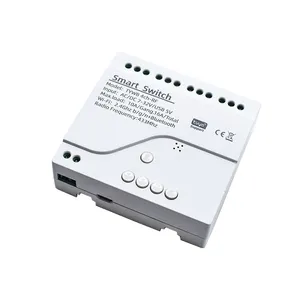 4CH图雅智能开关220V WIFI模块遥控器USB 5V 12V 24V 85-250V射频接收器10A智能继电器包括免费外壳