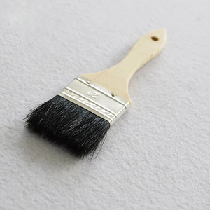 فرشاة طلاء احترافية قابلة للتخصيص ذات شعيرات ناعمة ومقبض خشبي، ألوان وشعار حسب الطلب، أداة للتحسينات المنزلية - Product Image 2