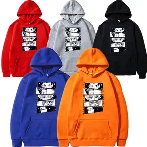 2021 Hot Japanese Anime Manga Kawaii Hunter X Hunter Hoodies Men/Women Short Sleeve Sweatshirt Killua Zoldyck Hoddie For Teens