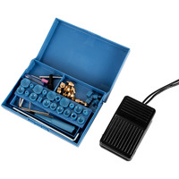 Petit ménage 300W Source d'énergie électrique 15000 tr/min régulation de vitesse en continu perles de perles forage poinçonnage Kit de Machine à bijoux