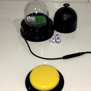 Accesorios de Juego de Vidrio de Lujo Personalizados Profesionales, Dados Automáticos Electrónicos para <span class=keywords><strong>Sic</strong></span> <span class=keywords><strong>Bo</strong></span>, Transmisión en Vivo, Duraderos, para Lotería - Product Image 1