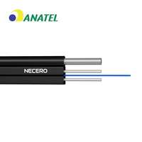 Usine de fibres optiques 1 2 4 Core Ftth G657A Lszh Câble à fibres optiques bon marché Câble à fibres optiques monomode intérieur