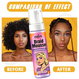 <span class=keywords><strong>Mousse</strong></span> Coiffante Hydratante Luxfume à Base de Plantes pour Tresses – Anti-Frisottis, Brillance et Fixation Forte, Séchage Rapide - Product Image 5