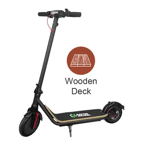 China Import Modern Wooden Deck 25 Km/h 350w App Elektrikli E-scooter Elrctric skuter Adults Electrique E Electric Scooter